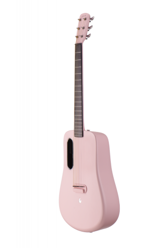 LAVA ME 2 FreeBoost Pink электроакустическая гитара со звукоснимателем и встроенными эффектами: дилей, ревер, хорус, материал: к фото 3
