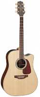 TAKAMINE G70 SERIES GD71CE-NAT электроакустическая гитара типа DREADNOUGHT CUTAWAY, цвет натуральный, верхняя дека массив ели, нижняя дека и обечайки 