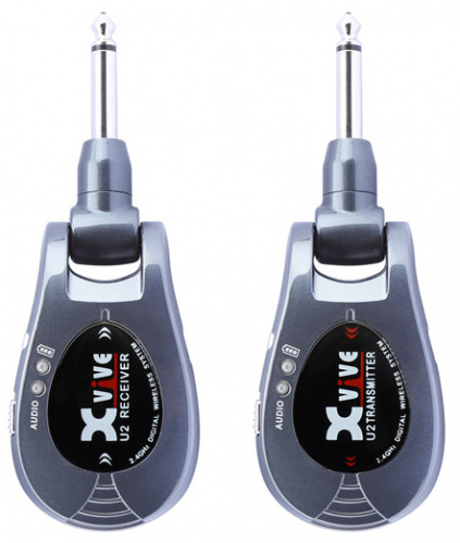 XVIVE U2 Guitar wireless system grey цифровая гитарная беспроводная система, цвет серый фото 2