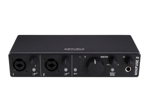 Arturia MiniFuse 2 Black USB аудио интерфейс фото 2