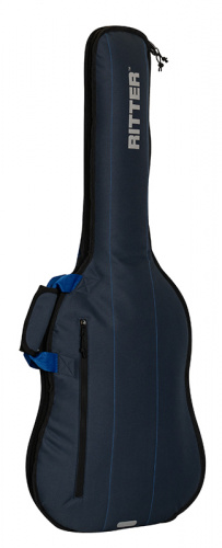 Ritter RGE1-E/ABL Чехол для электрогитары серия Evilard, защитное уплотнение 13мм+10мм, цвет Atlantic Blue фото 2