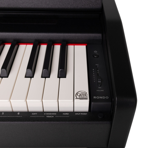 ROCKDALE Rondo Black цифровое пианино, 88 клавиш, цвет черный фото 10