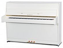 Kawai пианино K15E WH/P, белое полированное, высота 110см.