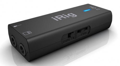 IK MULTIMEDIA iRig Mic HD 2 конденсаторный ручной микрофон для цифрового подключения к iOS и Mac