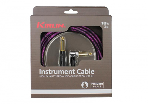 Kirlin IWB-202BFGL 6M WBP кабель инструментальный Разъемы: 1/4" прямой моноджек 1/4" угловой мо фото 4
