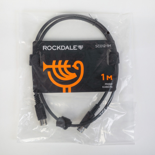 ROCKDALE SC012-1M миди кабель c пластиковыми разъемами (1м), 5 pin фото 6