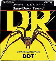 DR DDT-10/52 серия DDT для электрогитары с технологией Accurate Core, Medium to Heavy (10-52)
