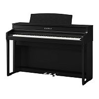 KAWAI CA501 PSB цифровое пианино, 88 клавиш, банкетка, механика Grand Feel Compact, цвет черный ма