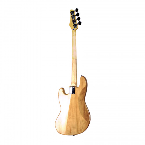 REDHILL JB400/NA бас-гитара 4-стр., J+J, 864 мм, корпус ясень, гриф клен, цвет натуральный фото 6