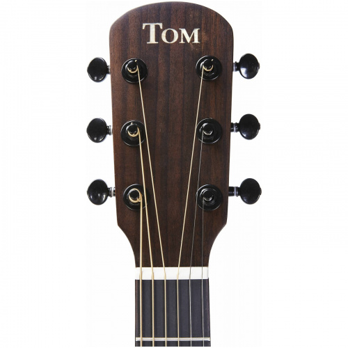 TOM GA-T1M акустическая гитара в корпусе гранд аудиториум с вырезом, верхняя дека массив ели, ко фото 11