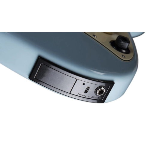 Mooer GTRS P801 Blue Электрогитара со встроенным процессором, HSS, клен, цвет голубой фото 2