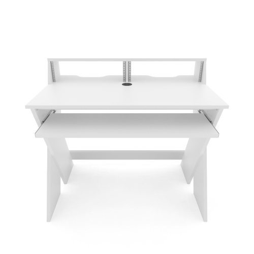 Glorious Sound Desk Compact White стол аранжировщика, цвет белый фото 5