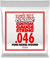 Ernie Ball 1246 струна для электро и акустических гитар. никель, калибр 046