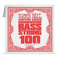 Ernie Ball 1697 струна для бас гитар. никель, калибр 100