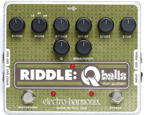 Electro-Harmonix Riddle Qballs гитарная педаль Envelope Filter