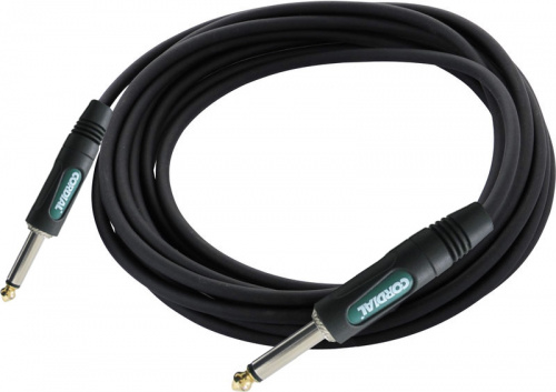 Cordial CCFI 6 PP инструментальный кабель моно-джек 6,3 мм/моно-джек 6,3 мм, 6,0 м, черный