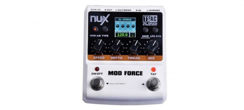 nu-X MOD FORCE моделирующий гитарный процессор эффектов модуляции