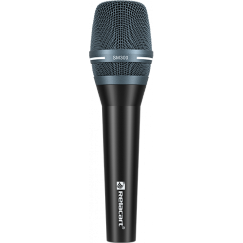 Relacart SM-300 вокальный кардиоидный динамический микрофон, 50Гц-14кГц, c выключателем