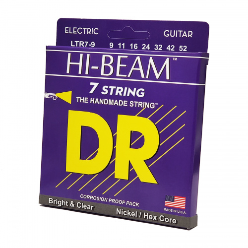 DR LTR7-9 HI-BEAM струны для 7-струнной электрогитары 9 52 фото 2