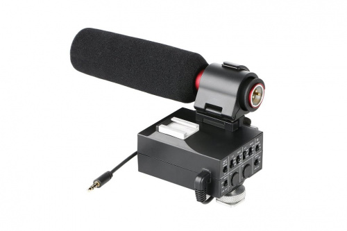 Saramonic MixMic микрофон-пушка и аудиоадаптер для DSLR, и видеокамер фото 5