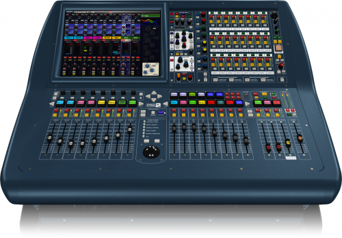 MIDAS PRO2C-CC-TP Compact Live Digital Console Control Centre with 64 Input Channels, 8 MIDAS Microphone Preamplifiers, 27 Mix Buses, 96 kHz Sample Ra