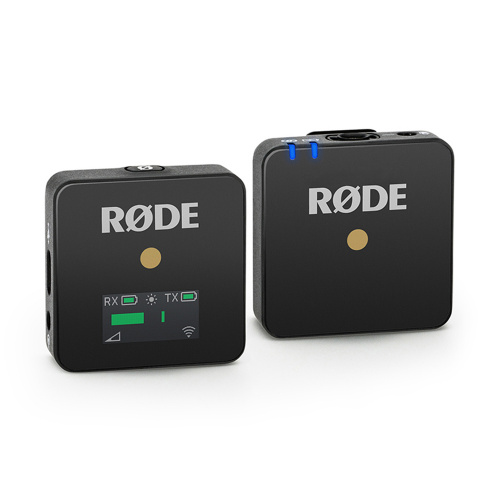 RODE Wireless GO ультракомпактная накамерная беcпроводная система со встроенным микрофоном в передатчик и возможностью подключения внешнего микрофона