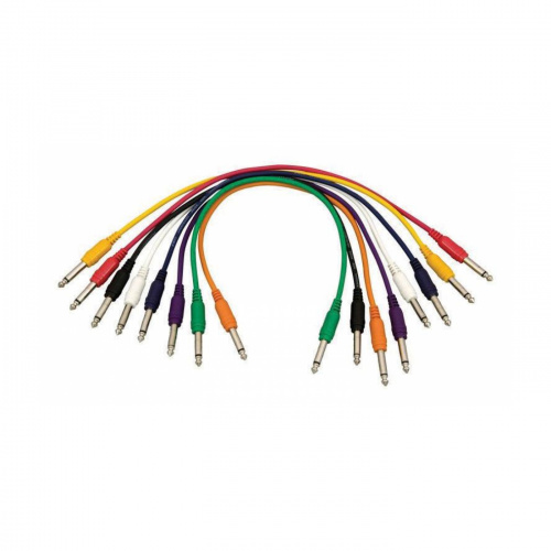 OnStage PC18-17QTR-S комплект кабелей джек — джек 43,18см ,(8 цветов)