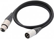 Cordial CFM 2,5 FM микрофонный кабель XLR female XLR male, 2,5 м, черный