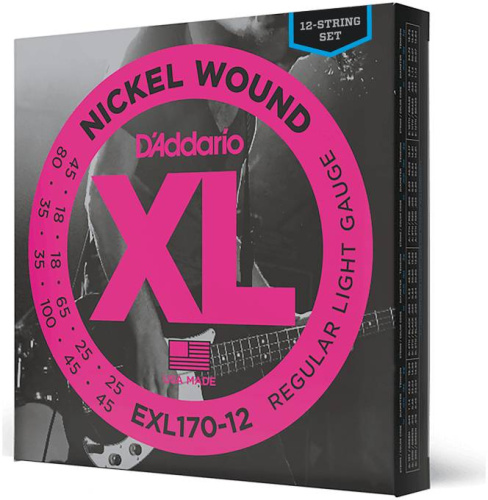 D'ADDARIO EXL170 12 Струны для бас-гитары