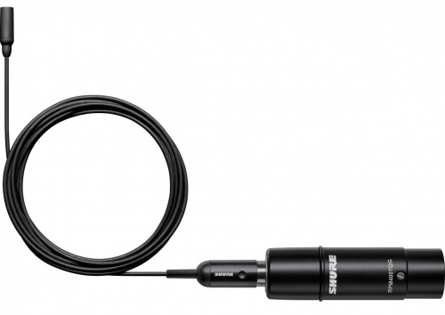 SHURE TL48B/O-XLR-A Петличный всенаправленный мирофон TwinPlex,, оптимизирован для речи, низкая чувствительность, кабель 1.6мм,