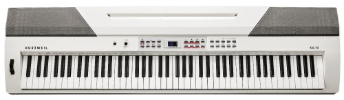 Kurzweil KA70 WH Цифровое пианино, 88 полувзвешанных клавиш, полифония 128, цвет белый
