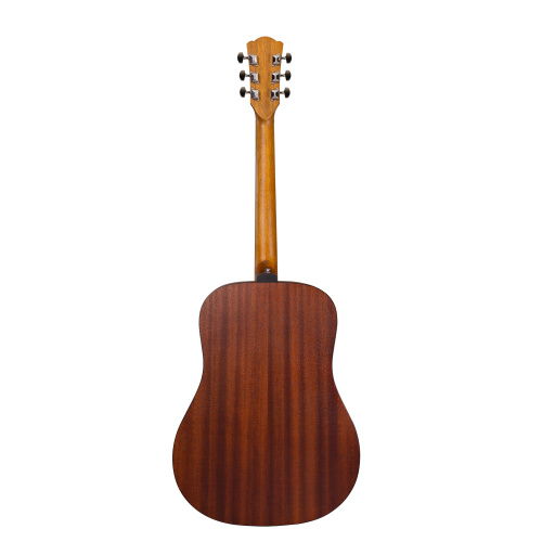 ROCKDALE Aurora D3 Satin BK акустическая гитара дредноут, цвет черный, сатиновое покрытие фото 2