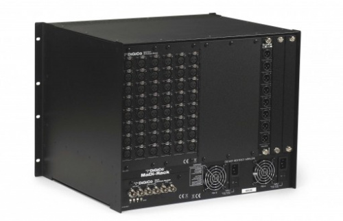 DiGiCo X-SD8-RACK Интерфейсный модуль MADI-Rack: 48 мик/лин входов, 8 линейных выходов (расширяется до 24), 8U рэковой высоты, 2
