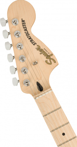 FENDER SQUIER Affinity Stratocaster MN BLK электрогитара, цвет черный фото 4