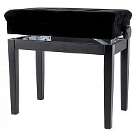 GEWA Piano bench Deluxe Compartment Black highgloss Банкетка для пианино (130510)