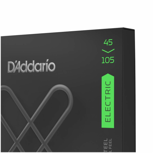 D'ADDARIO XTB45105 SET BASS XT NKL 45-105 LONG струны с покрытием XT для бас-гитары, 45-105 фото 2