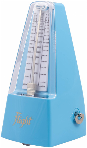 FLIGHT FMM-10 LIGHT BLUE метроном механический, цвет голубой фото 2