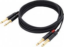 Cordial CFU 3 PP кабель моно-джек 6,3 мм male/моно-джек 6,3 мм male, 3,0 м, черный