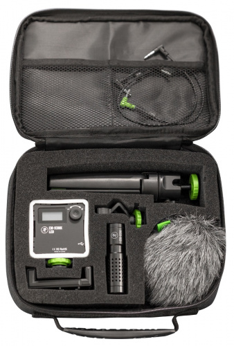 MACKIE EM-93MK миниатюрный микрофон для камеры или телефона, с LED подсветкой фото 7