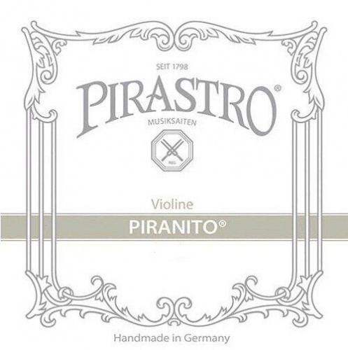 Pirastro 615500 Piranito Комплект Струн для Скрипки (medium), Металл, угл сталь с ол, шар