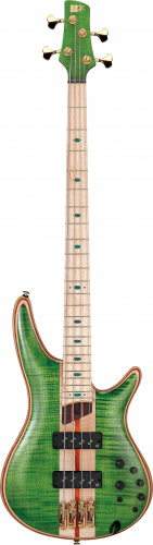 IBANEZ SR4FMDX-EGL электрическая бас-гитара, 4 струны, корпус ясень с топом из огненного клёна, цв