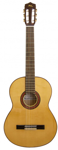 MANUEL RODRIGUEZ F SABICAS Классическая гитара фламенко, топ из ели, задняя дека и обечайка клён, накладка на гриф эбеновое