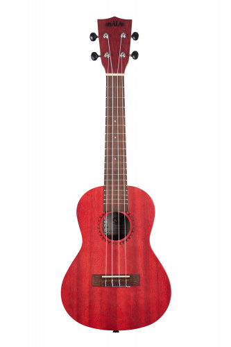 KALA KA-MRT-RED-C укулеле концерт, корпус - меранти, цвет - красный