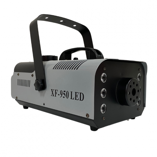 XLine XF-950 LED Компактный генератор дыма мощностью 900 Вт c LED RGB 6х3 Вт подсветкой. ДУ фото 2