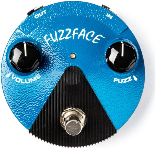 Dunlop FFM1 Fuzz Face Mini Silicon гитарный эффект фузз фото 4