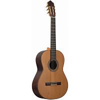 ALTAMIRA N400+ классическая гитара 4/4, верхняя дека массив кедра, корпус массив кр. дерева. Чехол