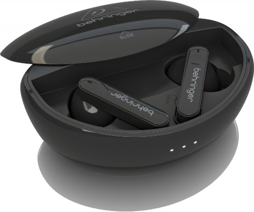 BEHRINGER T-BUDS Высококачественные полностью беспроводные стереонаушники с Bluetooth и активным шумоподавлением, цвет черный фото 3