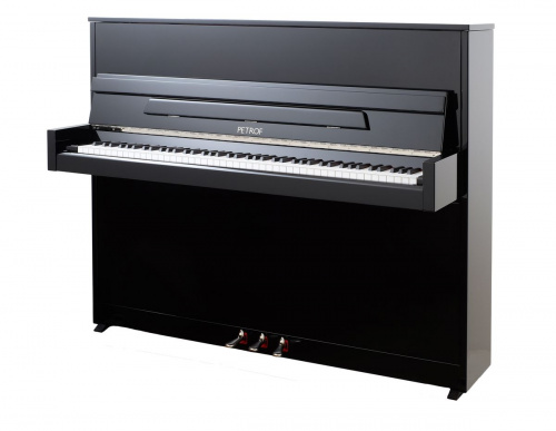 Petrof P 118S1-Silver(0801) пианино цвет черный полированное