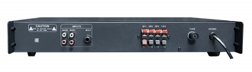 SVS Audiotechnik STA-80 Радиоузел, 70/100 В (4~16 Ом), усилитель мощности 80 Вт, MP3 плеер фото 2