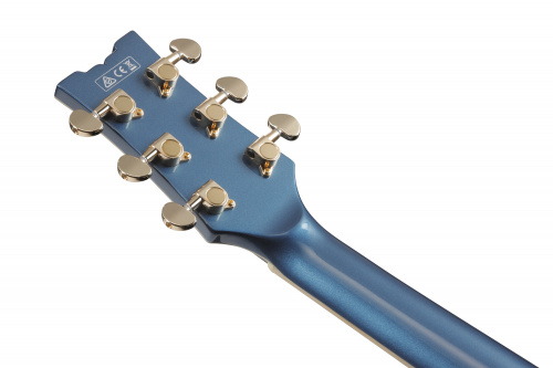 IBANEZ AMH90-PBM полуакустическая электрогитара, корпус липа, цвет синий фото 4